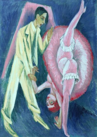 Dancing Couple by Ernst Ludwig Kirchner
